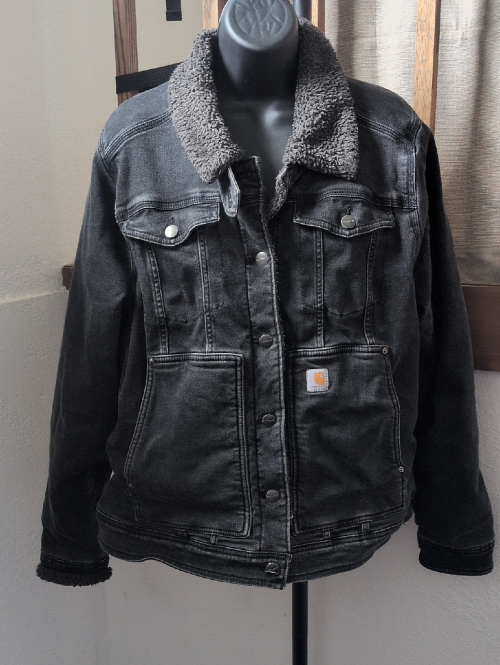 ✨ Carhartt Rugged Flex Sherpa Lined Jacket Size XL - Picture 2 of 11